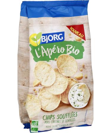 Bjorg Natural Puffed Crisps 80 g