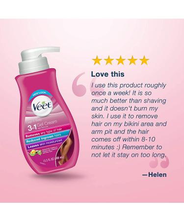 Veet Gel Cream Legs & Body Pink 27.04 Fl Oz - Pack of 2 | Smooth & Hair-Free Skin - Buy Online on GoSupps.com