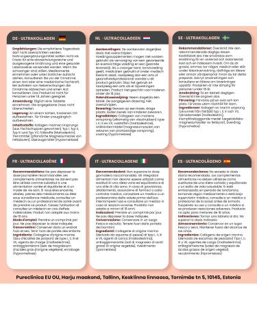 Collag ne Marin UltraColl 1000 mg x 180 comprim s (6 mois de stock). Le seul collag ne anti- ge brevet de types I II III et VII 180 Unit (Lot de 1) - Buy Online on GoSupps.com