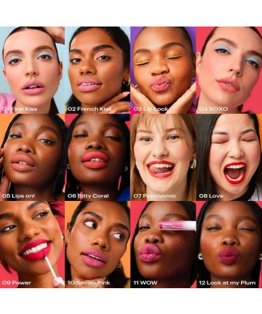 Annabelle Bigshow Hydramatte Liquid Lipstick 08 Love Matte High Coverage with Hydrating Coconut Oil Vitamins C & E Long-Lasting Waterproof Cruelty-Free Vegan Paraben-Free 3.8 mL 08 Love 3.8 ml (Pack of 1) - Buy Online on GoSupps.com