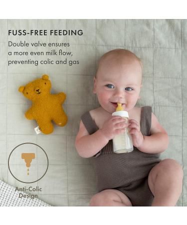 Natursutten Baby Bottle Anti-Colic Double Valve - 2 Pack - Buy Online on GoSupps.com