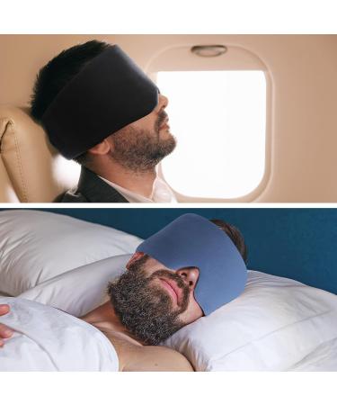 FRESHME Handmade Cotton Sleep Mask - Adjustable Blackout Eye Mask for Sleeping - Soft & Comfortable Blindfold for Men and Women - Ideal for Travel, Office, Yoga - Buy Online on GoSupps.com