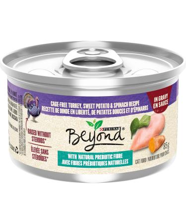 Beyond Grain Free Natural Wet Cat Food: Turkey Sweet Potato & Spinach + Poultry P t Variety Pack Cat Food + Cat Food Poultry P t  - Buy Online on GoSupps.com