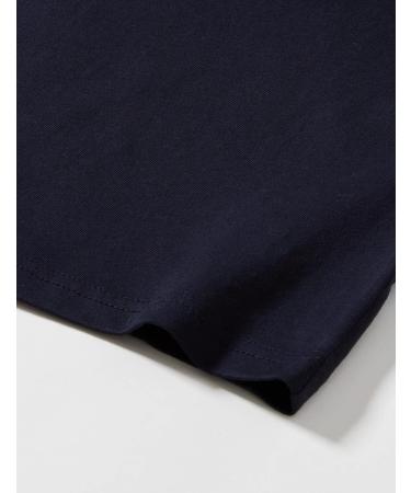 Champion Boys Legacy American Tape Small Logo S/S T-Shirt - Navy 3-4 Years | International Shipping Available - Buy Online on GoSupps.com