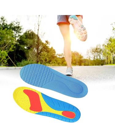 Buy L/44-47 Sport Shock Absorbing Insoles - Athletic Shoe Training Insoles for Men & Women - Enhance Comfort & Performance - Buy Online on GoSupps.com