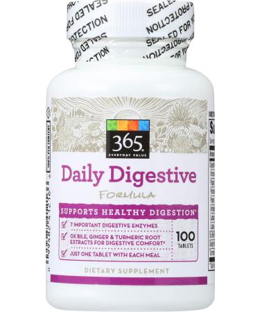 365 Everyday Value Daily Digestive Formula 100 ct - Buy Online on GoSupps.com