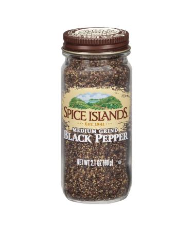 Spice Islands Medium Grind Black Pepper 2.1 once