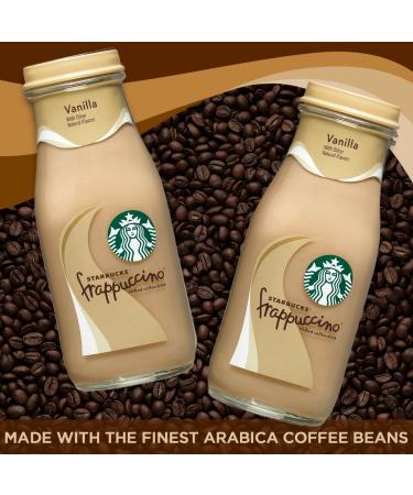 Starbucks Frappuccino Vanilla Glass Bottles 9.5 Fl Oz (Pack of 15) - Buy Online on GoSupps.com
