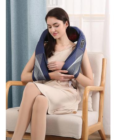 Shiatsu Massager for Back Shoulder & Neck with Warmth - 3D Deep Tissue Kneading for Whole Body Legs & Feet | Perfect Gifts for Mom & Dad - Buy Online on GoSupps.com