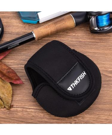 THKFISH Fishing Reel Case - Shockproof Spinning & Baitcasting Reel Cover Bag | Fits 1000-3000 Reels | 2 Pack Baitcasting Reel Covers - Buy Online on GoSupps.com
