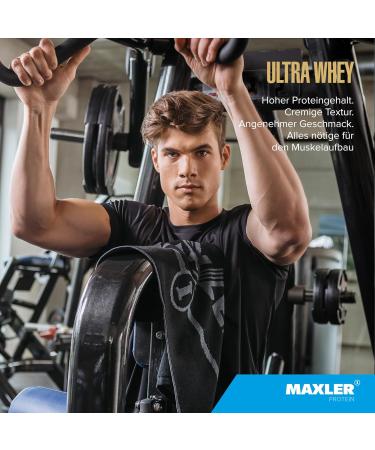 Maxler Maxler Ultra Whey Protein - 22g of protein per serving - Pure whey protein powder - Protein concentrate - Buy Online on GoSupps.com