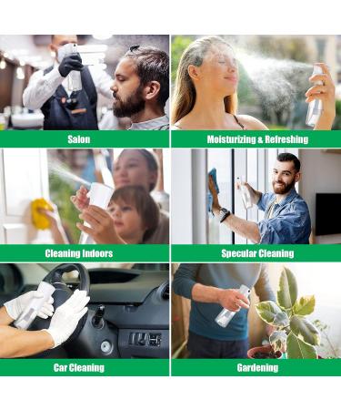 Ultra Fine Creamify Spray Bottle - 200ml Continuous Atomizer for Hair & Plants | Hairdresser Accessories - Buy Online on GoSupps.com