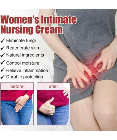 3pcs Private Part Care Cream Moisturizing Nourishing Odor Removal Relieve Itching Intimate Nursing Cream for Women with Plant Extracts Effective for Dermatitis Fungus Relief - Buy Online on GoSupps.com