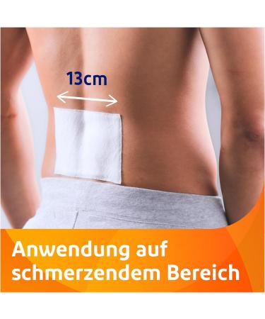 Voltaren Heat Pavement Plasters - Drug-Free Long-Lasting Pain Relief for Back Neck & Shoulder Pain | 4 Plasters - International Shipping Available - Buy Online on GoSupps.com