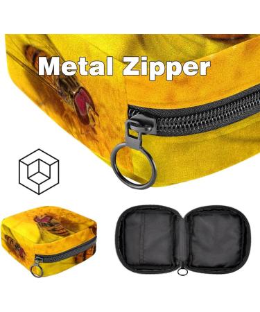 Menstrual Bag with Zipper for Women & Girls | Stylish & Durable Eristalinus Design - Shop Now! - Buy Online on GoSupps.com