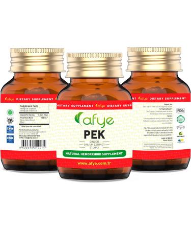 Fast Acting Hemorrhoid Treatment Supplement - 90 Capsules for Internal & External Relief - Buy Online on GoSupps.com