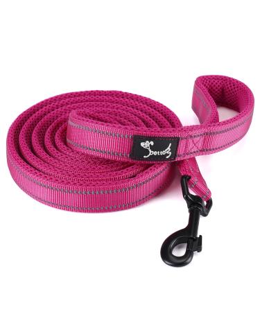 Dog Leash Pet Durable Leash Strap Padded for Puppy Pet Leash Rope 2 m (1 Pack) Pink