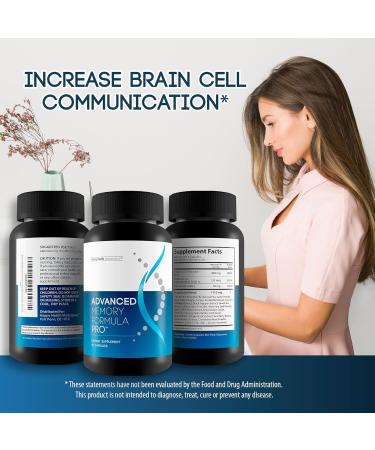 Happy Health Marketplace Advanced Memory Formula Pro Our Best Memory Supplement - Brain & Memory Support - Formulated with Ginseng and Other Brain Booster Ingredients for Brain Function - Buy Online on GoSupps.com