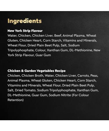 CESAR Filets in Sauce Wet Dog Food - 6 New York Strip Flavour and 6 Chicken & Garden Vegetable 12x100g NY Strip - Chicken & Vegetable 100 g (Pack of 12) - Buy Online on GoSupps.com