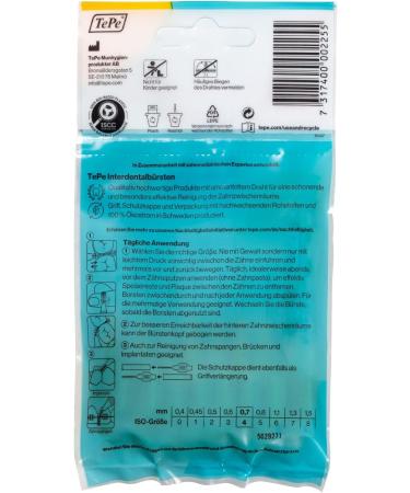 TEPE Interdental Brush Size 4 - 8 Pieces for Effective Oral Care | International Shipping Available - Buy Online on GoSupps.com