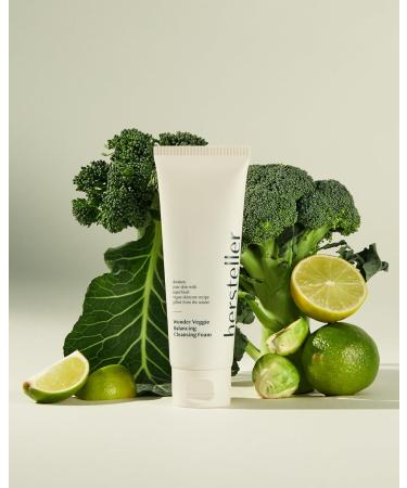 Hersteller Wonder Veggie Balancing Cleansing Foam 4.06 fl oz Vegan Hydrating Soothing Foaming Cleanser Face Wash Makeup Remover Korean Skincare - Buy Online on GoSupps.com