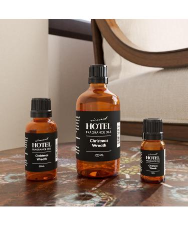 AirScent Christmas Wreath Holiday Diffuser Oil - Premium Holiday Fragrance Oil for Ultrasonic and Waterless Diffusers and Crafting - 10ml, .34 fl oz Glass Dropper Bottle - Balsam Fir Essential Oil 0.34 Fl Oz (Pack of 1) - Buy Online on GoSupps.com