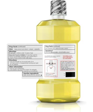 Listerine Antiseptic Adult Mouthwash - Original 250 ML (Pack of 12) - Buy Online on GoSupps.com