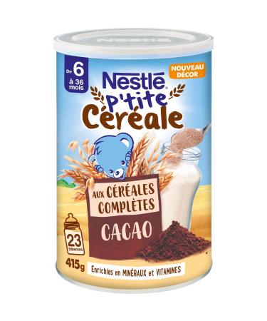 Nestle P'tite Cereal Cocoa Flavor 415 g