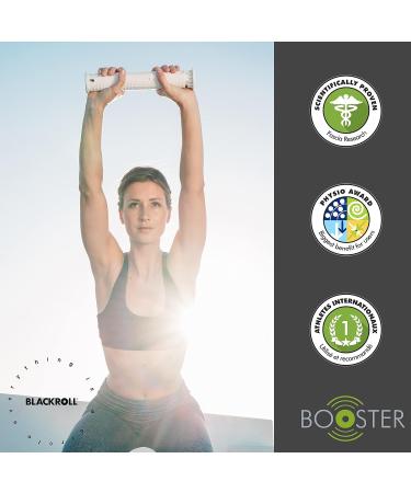 Blackroll Booster - Vibrating Massage Roller for Pain Relief & Fascia Recovery | International Shipping Available - Buy Online on GoSupps.com