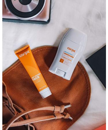 Carpe Antiperspirant Underarm & Face Package: Stop Excessive Sweat - Dermatologist Recommended - Buy Online on GoSupps.com