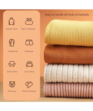 Dual Head USB Rechargeable Fabric Lint Remover | Portable Sweater Defuzzer in Purple for Home & Travel - Buy Online on GoSupps.com