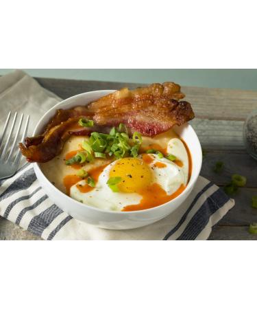 The Tiny House Stone Ground White Corn Seasoned Grits with Low Country Spice - Old Fashioned Flavored Grits - Easy to Prepare Southern Grits Proudly Made in the USA - 12 oz Bag Low Country Spice 12 Ounce - Buy Online on GoSupps.com