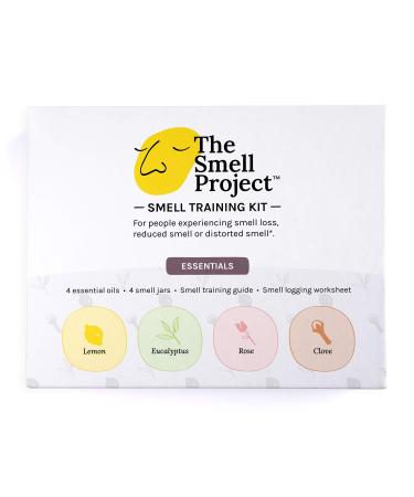 The Smell Project Smell Training Kit - Essentials - Olfactory Training Kit with 10ml Real Essential Oils - Smell Therapy for Smell Loss