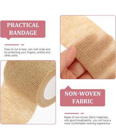 12 Rolls Flexible Adhesive Sports Elastic Wrap - Breathable Self Band Tape for Athletic Injury Care - Buy Online on GoSupps.com