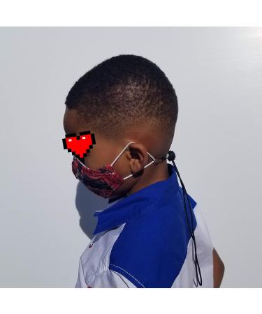 Fabdeals4U 7 pc Adjustable length Face Mask Lanyard Face Mask holder Mask Straps Ear savers for Masks and Face covering. Serves as Mask Extenders Mask Chain & Convenient Glasses strap and glasses holder. Mask lanyard for Kids and Adults - Buy Online on GoSupps.com