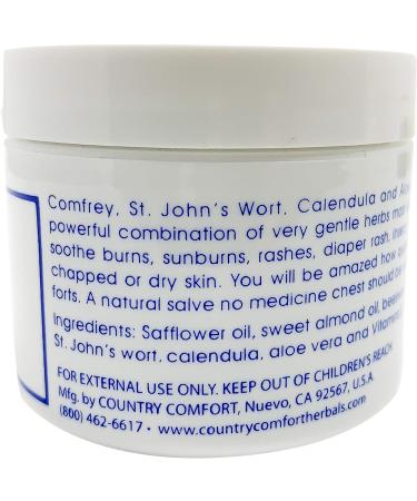 Country Comfort Herbal Savvy Comfrey Aloe Vera 2oz - Soothing Relief for Skin Irritations - Buy Online on GoSupps.com