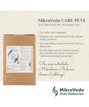 Mikroveda Care Pets - 5L Organic Pet Care | Natural Fermented Microorganisms for Dogs Cats & Other Pets - International Shipping - Buy Online on GoSupps.com