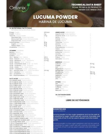 Organic Lucuma Powder imported from Peru.100% Pure. No Sugar Added. USDA certified Organic (200 g) No Preservatives. - Buy Online on GoSupps.com