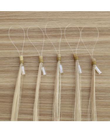 Buy Moresoo Micro Loop Extensions - Real 40cm Blond Hair Goldblond & Middle Blond Microring Extensions | Remy Hair 50g #P16/24 - Fast International Shipping! - Buy Online on GoSupps.com