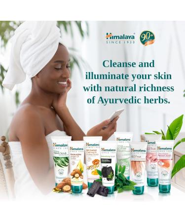 Himalaya Purifying Neem Scrub Helps Fights Pimples Prevents Marks Controls Excess Oil Exfoliates and Purifies Skin | Best for Normal to Oily Skin -75ml - Buy Online on GoSupps.com