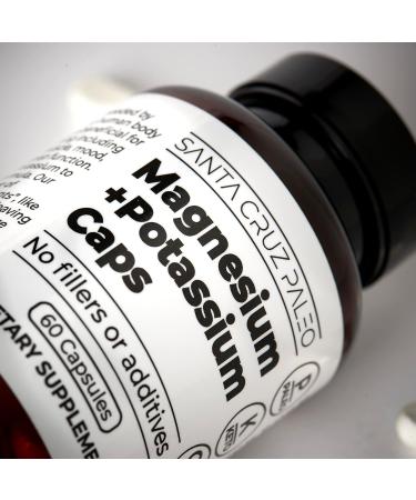 Natural Magnesium + Potassium Capsules for Optimal Health - Buy Online on GoSupps.com