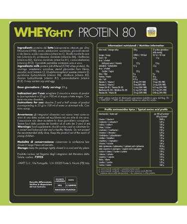 WATT Wheyghty Protein 80750g Doypack vanille - Buy Online on GoSupps.com