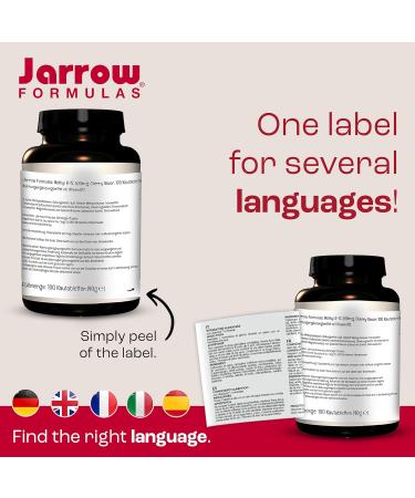 Jarrow Formulas Methyl Folate (5-MTHF) 400mcg Folic Acid - 60 Vegan Capsules | Lab Tested | Gluten Free & Non-GMO - Buy Online on GoSupps.com