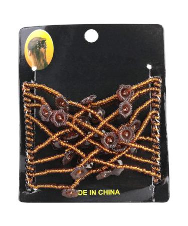 Peineta M gica | Magic Hair Comb & Clip for Women | Stylish Double Slide Stretchy Flower Bead Hair Accessory | Perfect for Parties & Easy Styling - Buy Online on GoSupps.com