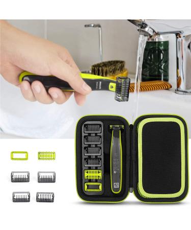 YINKE Guide Comb Body Skin Kit for Philips OneBlade & One Blade Pro - 6pc Black Set - Buy Online on GoSupps.com