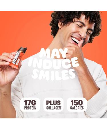 Built Bar Puff Protein Bars Peanut Butter Puff 17g Protein Snacks On-The-Go Bars Only 150 Calories 6g Sugar Collagen Gluten Free 12 Count - Buy Online on GoSupps.com