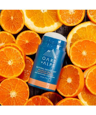 Oars + Alps Aluminum Free Deodorant for Men and Women Dermatologist Tested and for Sensitive Skin Vegan Mandarin Woods 1 Pack 2.6 Oz 1ct - Mandarin Woods - Buy Online on GoSupps.com