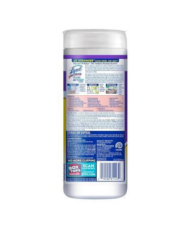 Lysol Dual Action Disinfecting Wipes Citrus 35ct - Buy Online on GoSupps.com