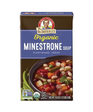 Dr. McDougall's Right Foods Soup,Organic Minestrone, 7.1 Pound (Pack of 6)