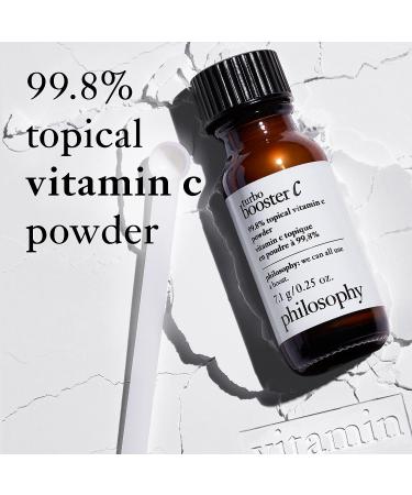 philosophy Turbo Booster C 99.8% Vitamin C Powder - 0.25 Oz - Buy Online on GoSupps.com